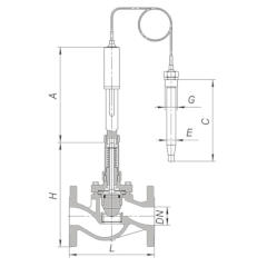 ЭЛЕМЕНТ ТЕРМОСТАТИЧЕСКИЙ ТИП: V4.05, V4.10, V8.09, V8.18